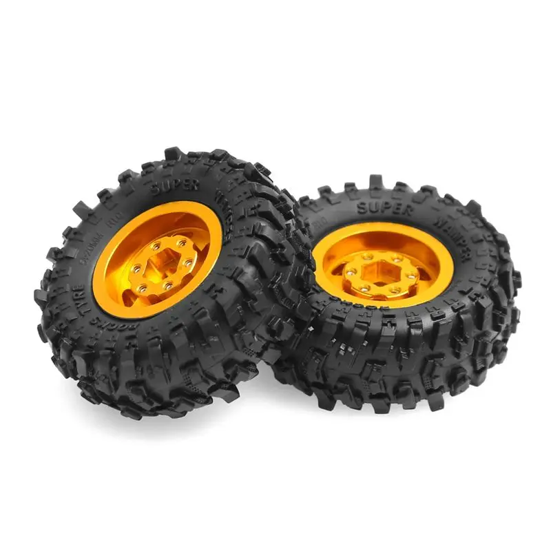 FBIL-Upgrade Parts For 1/18 TRX4M SCX24 RC Crawler Car- 4Pcs 63Mm 1.0