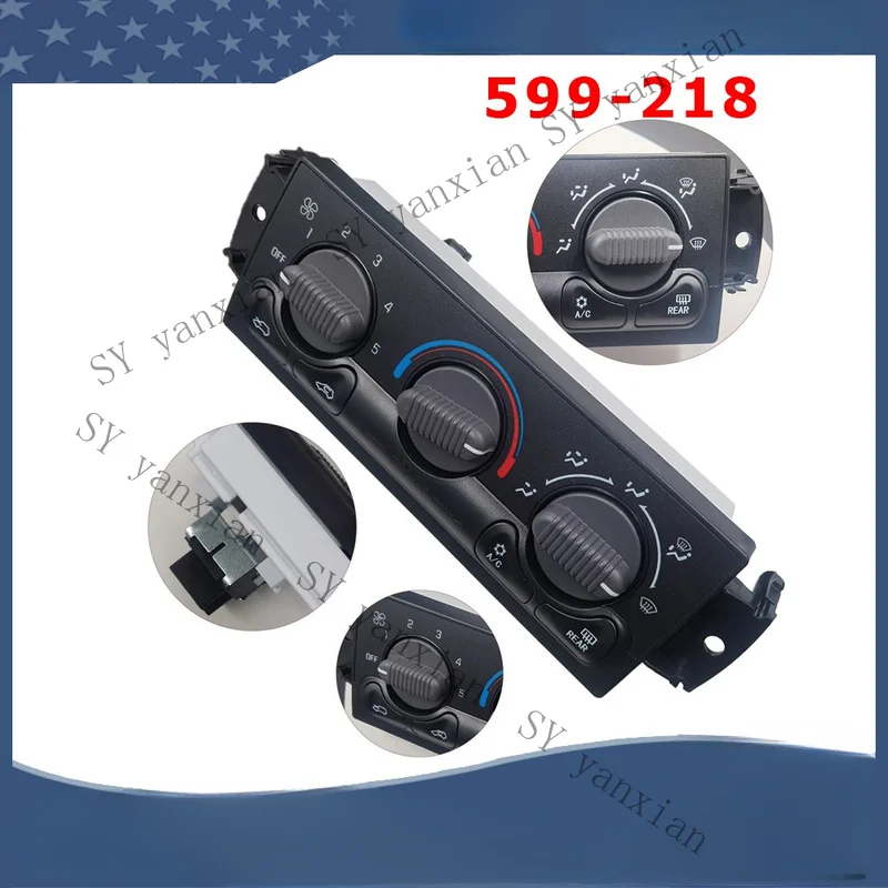 SY+ AC Heater Climate Control Module 599-218 For Chevy Silverado 1500 2500 1999-2002