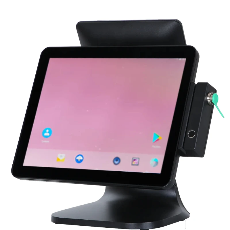 15-Inch touch sales machine Android Pos system dual-screen 15.6 all-in-one machine W9