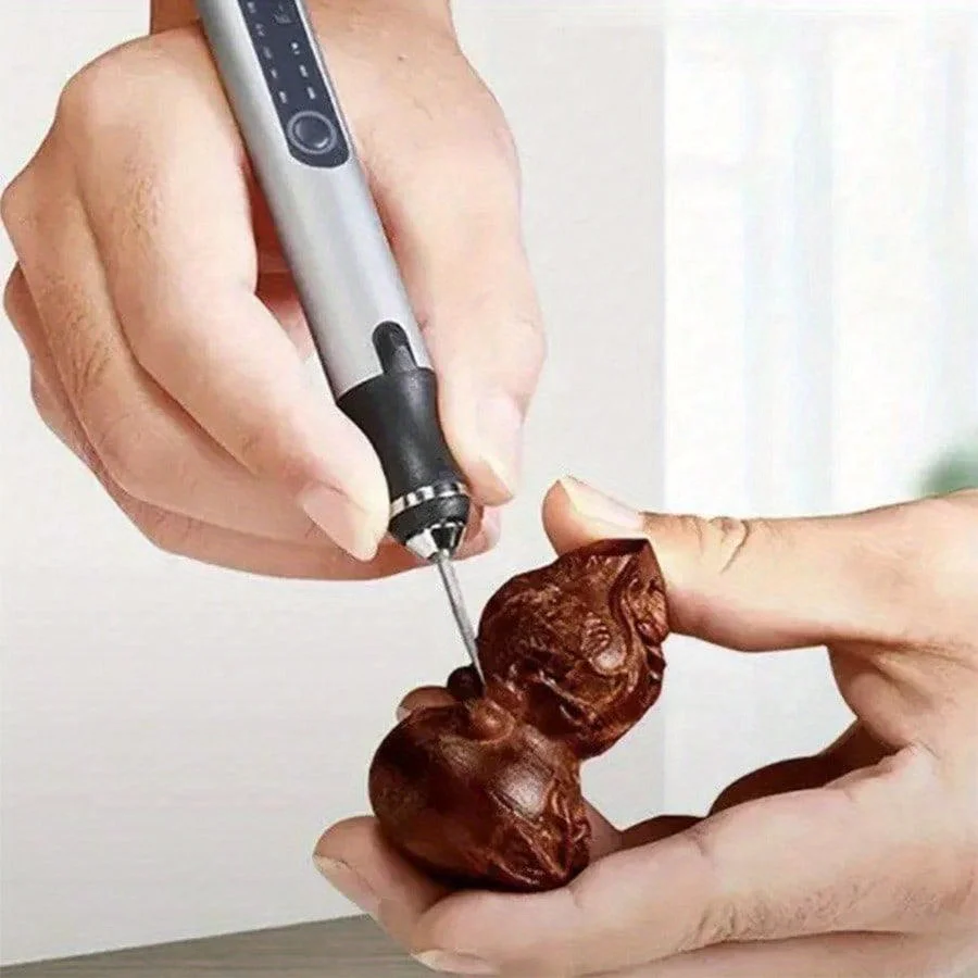 Electric Engraving Pen Rechargeable Engraving Machine Drill For Jewelry Glass Woodworking Mini Grinder Cordless Rotating Tool