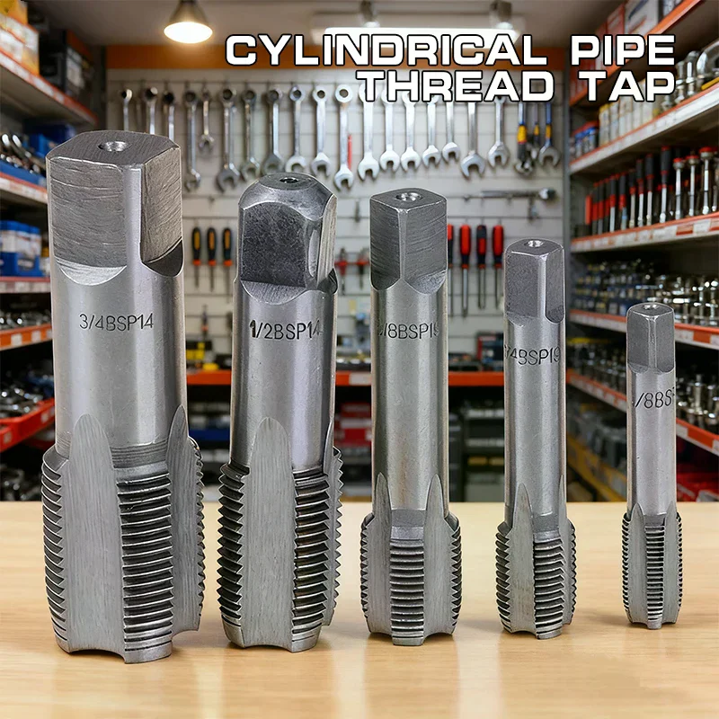 

1 шт. конический трубный метчик для подшипника BSP, стальной конический трубный метчик G1/8 1/4 3/8 1/2 3/4, резьбовой резьбовой метчик, ручной инструмент