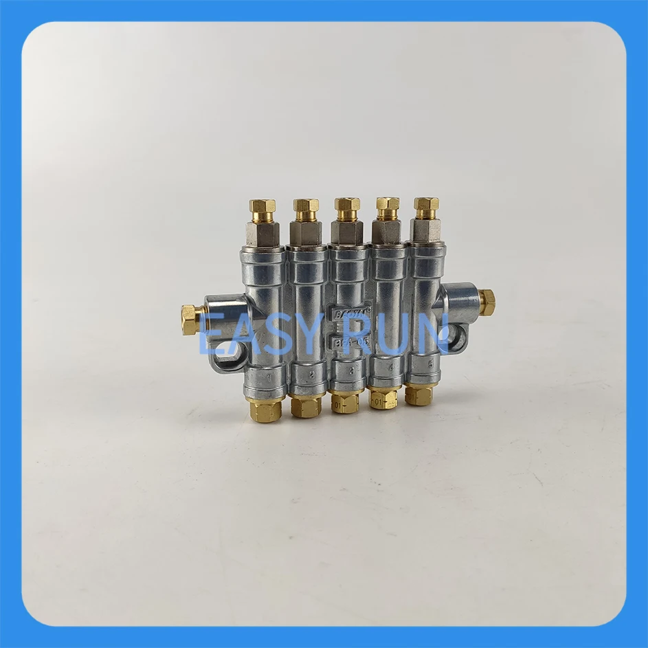 China Suppliers EasyRun Oil Grease Distributor Fitting In Central Lubrication System Dispenser Pump For Lathe CNC Machine