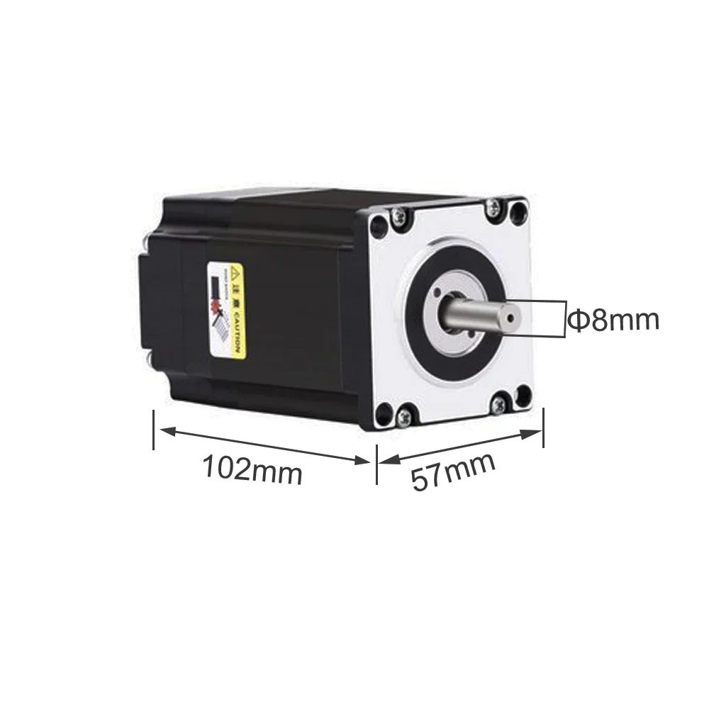 4PCS 1000rpm Nema23 2.2Nm 57MM 8mm Shaft DC DSP 2Phase 1000line Encoder  Hybird Closed Loop Stepper Motor Driver Easy Servo Kits