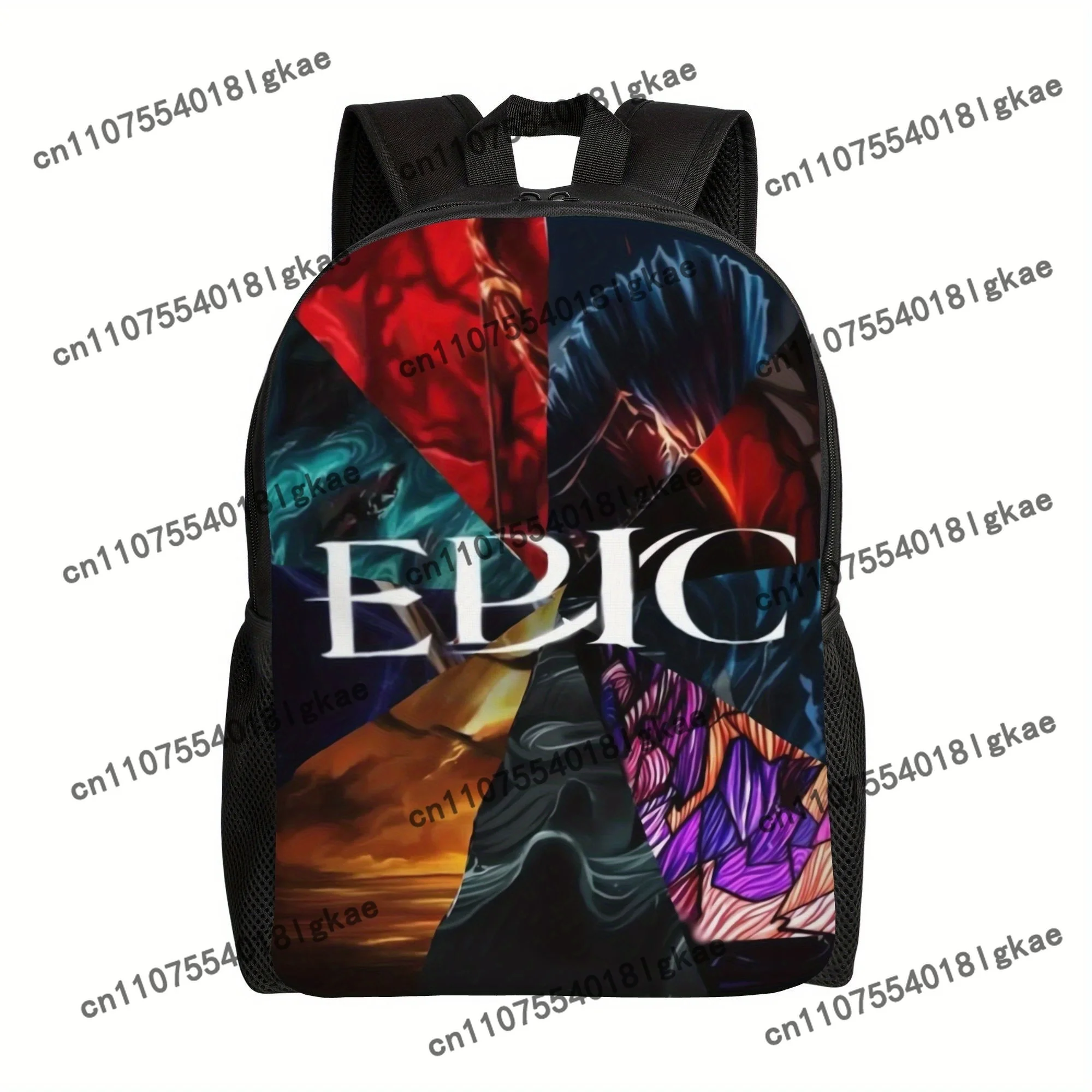 ZLIENSZUS Men'S Backpack - Epic Saga Movie Poster Design Backpack with One Main Compartment, Spacious School Bag for College, Tr