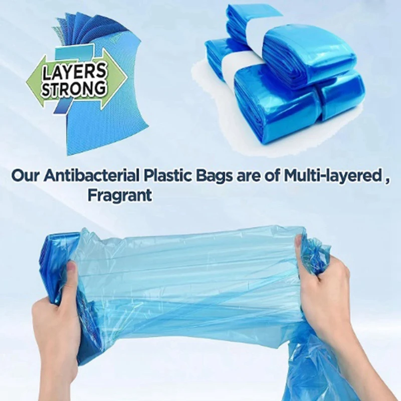 Refill Bags Baby Diaper Garbage Bags Bucket Replacement Liners Garbage Bag For Genie/Angelcare, Easy To Use Durable