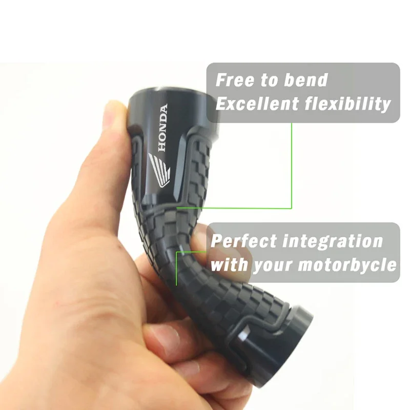 قبضة مقود للدراجات النارية باستخدام الحاسب الآلي من كلوريد البولي فينيل ، قبضة جل من المطاط ، مقبض هوندا br 125R ، ، cup ، F4i ، 650F ، 650R ، 1100XX ، 1000F ، 2