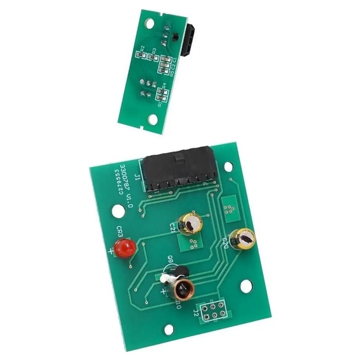 W10898445 Refrigerator Ice Level Control Emitter and Receiver LED Light Board for W10870822 Ice Maker Emitter LED Board