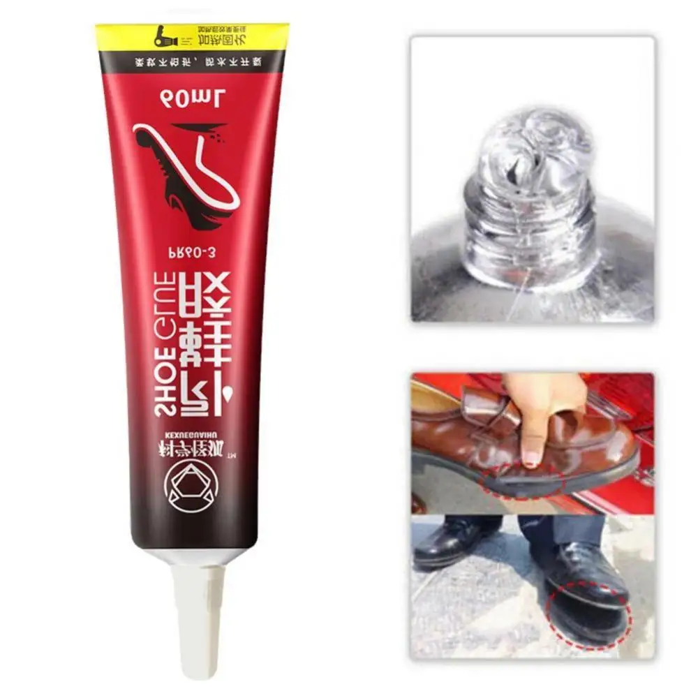 Special Shoe Repair Rubber Rubber Tire Flux Leather Shoes Canvas Shoes Hiking Shoes Repair Transparent Waterproof Sealant