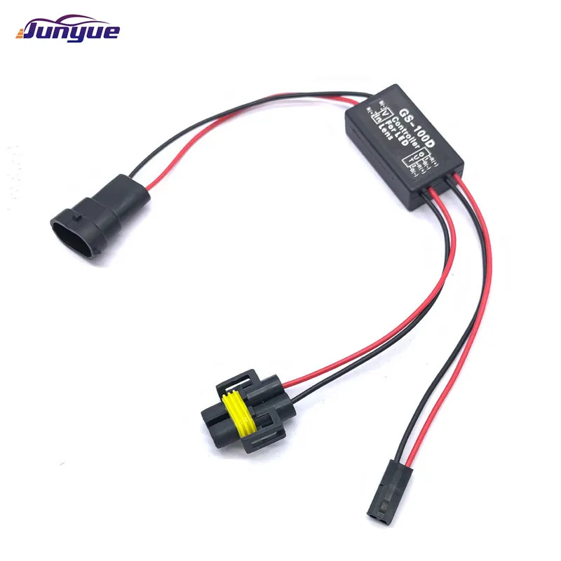 

H8 H9 H11 Car High Low Beam Controller Wiring for Bi-xenon Bi-LED Fog Light Projector Lens H11 Connector Relay Harness Cable