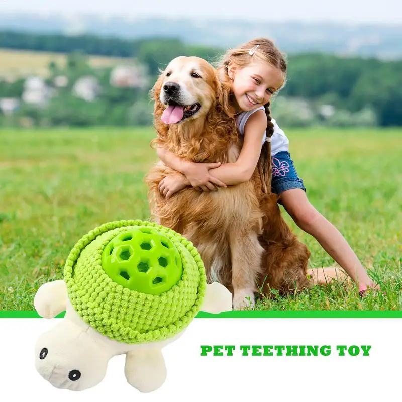 Puppy Teething Chew Toys Cute Dog Treat Toys Turtle Shape Puppy Teething Toys Puppy Chew Toy For Home Pet Stores Pet Parties