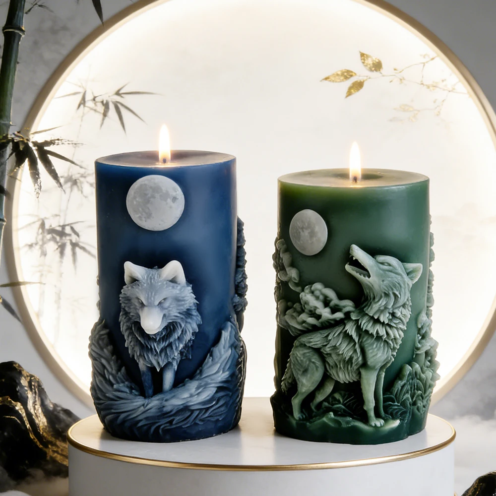 3D Kurt Şekilli Rölyef Ay Sili - Candle Making Soy Wax incelemesi ve fiyatı