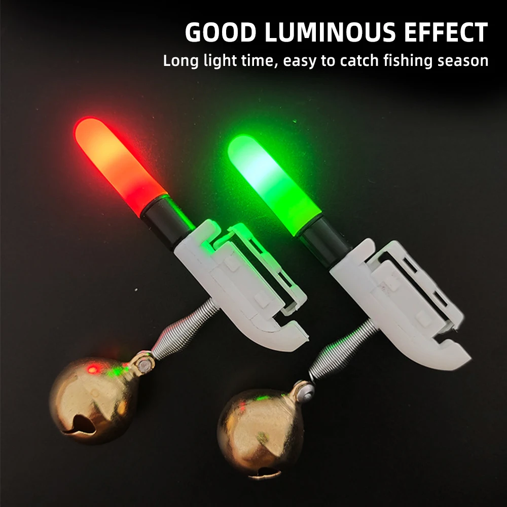 Rechargeable Fishing Light Stick Rod Bell Luminous Float LED CR425 3.6V Lithium Battery USB Charge Tackle Night Bright Lamp