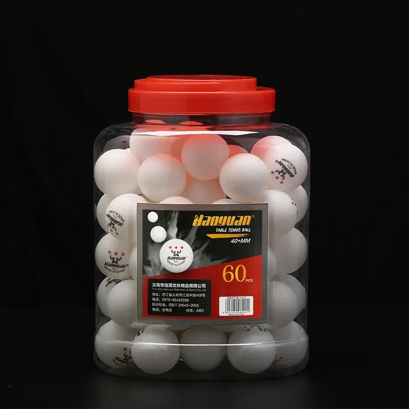 60 Stücke Professionelle 3 Sterne Tischtennisbälle D40 + mm 2,8g Neues Material ABS Kunststoff Ping-pong-ball Erwachsene Training Für Wettbewerb