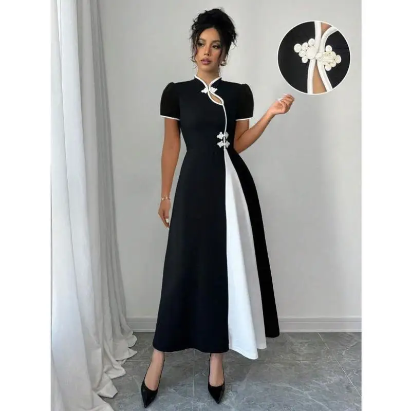 

Ele Chinese Sle Dr Large Size Cross-Border Suitable for Autumn Seven-Sve ort-orts Casual Sportswear