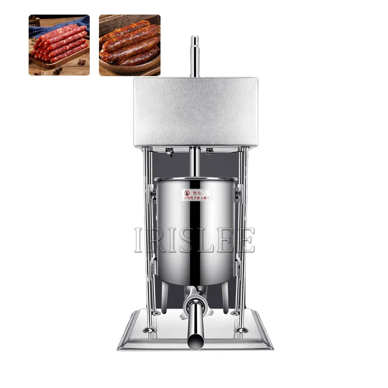 Riempitrice per salsicce verticale da 25 litri Riempitrice automatica per hot dog Robot da cucina Accessori da cucina Elettrodomestico