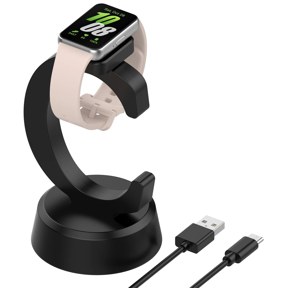 

Fast Charging Dock Charger Cradle for Honor Watch GS5 X5i USB Charger Stand Wired Cable Smart Watch Accessories C-shaped chargin