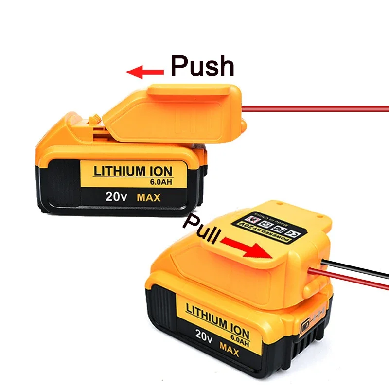 Понижающий преобразователь для Dewalt литий-ионных батарей 18 в 20 в, 15 А, 180 Вт