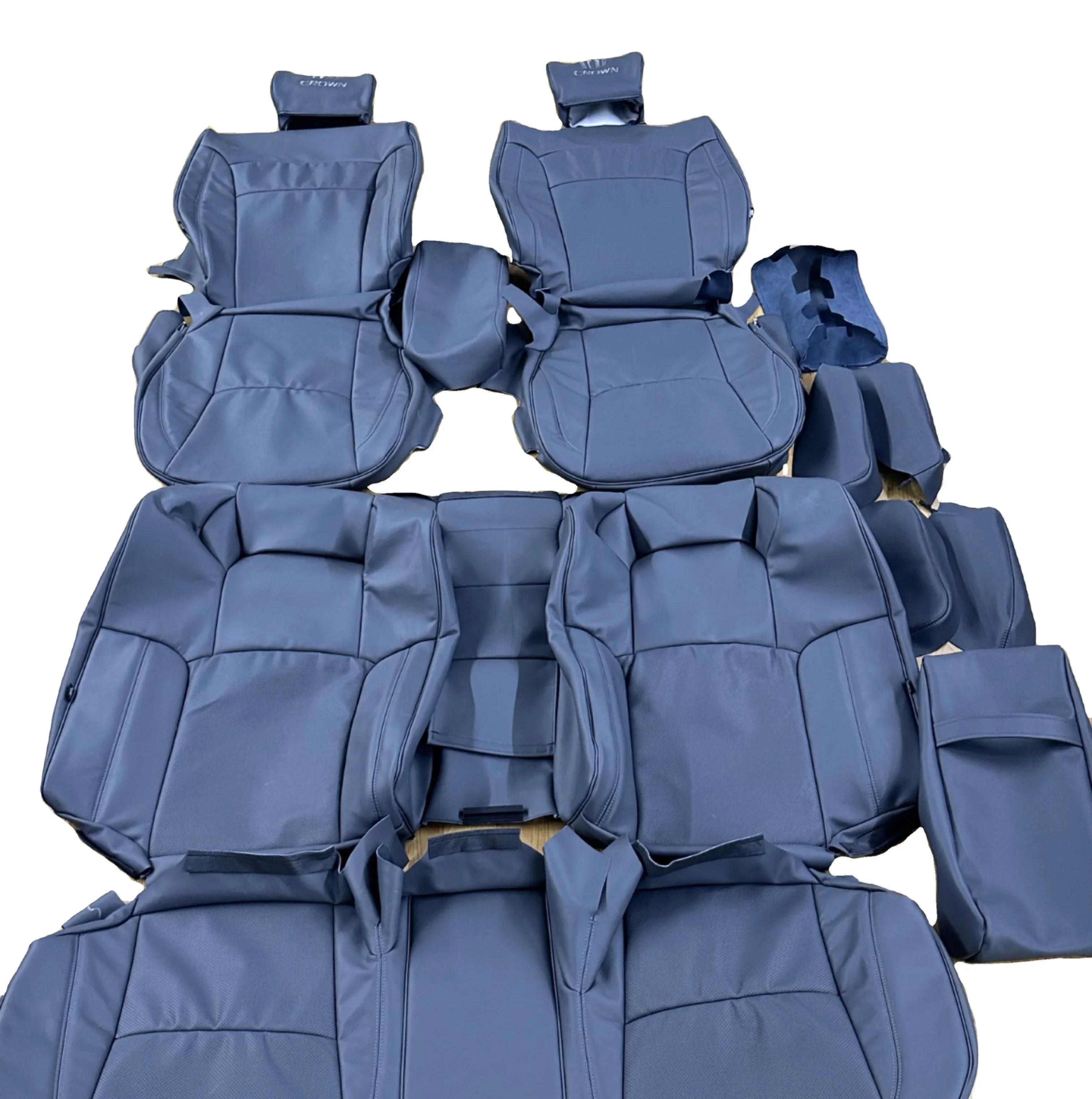 Full Coverage Car Seat Cover for Toyota LC Crown Prado Car Accessories