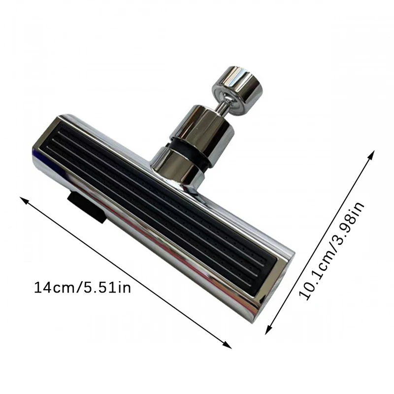 Kitchen Faucet Splash Proof Water Outlet Universal Joint For Universal Rotating Bubbler Pressurized Extension Water Nozzle