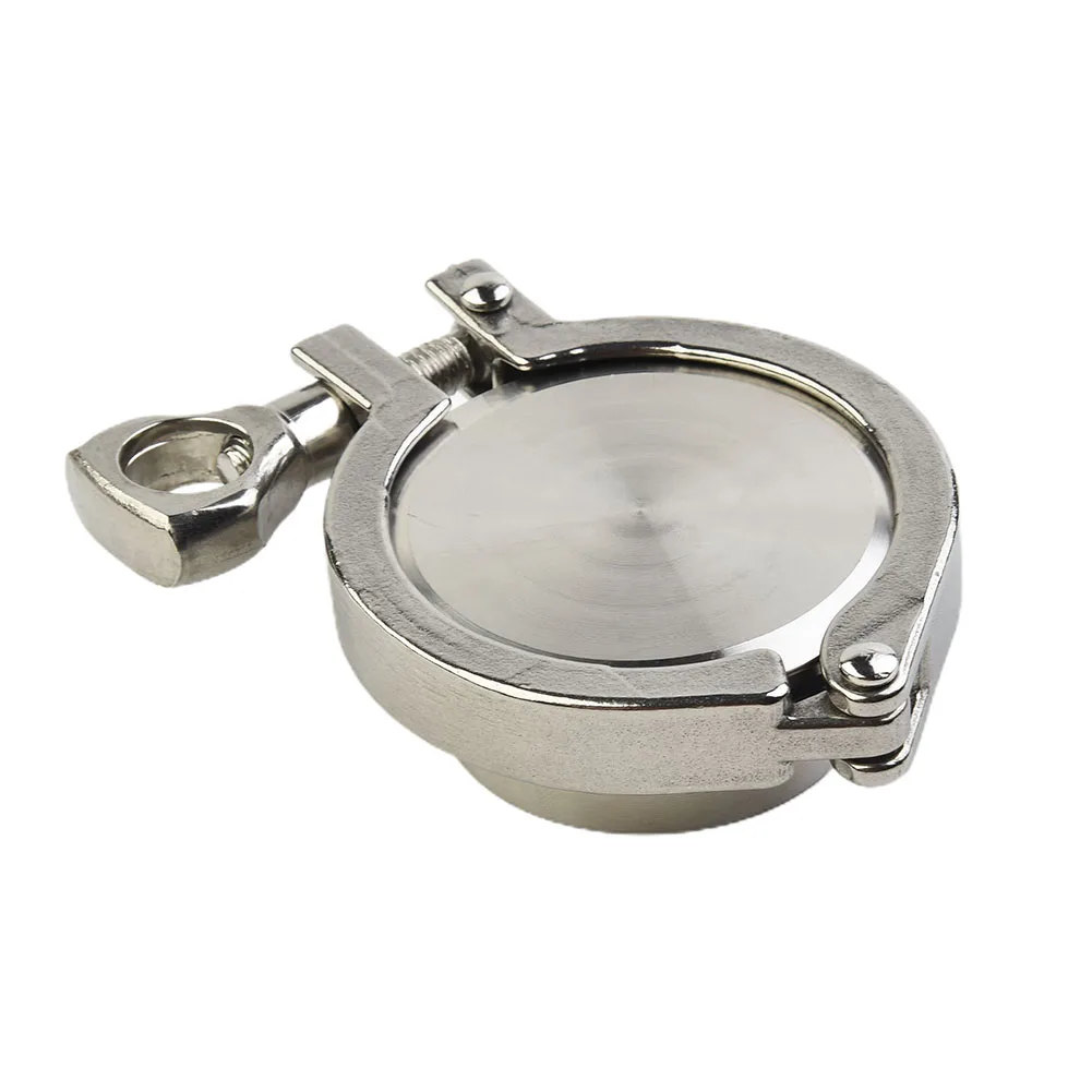 High Performance 2 Stainless Steel 304 Tri clamp Set End Cap Weld on Ferrule Triclamp Long Lasting Construction