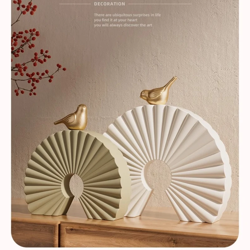 

Senior Designer Art Ornaments Lonely Wind Living Room Entrance TV Cabinet Decoration Light Luxury High-end Soft Decoration