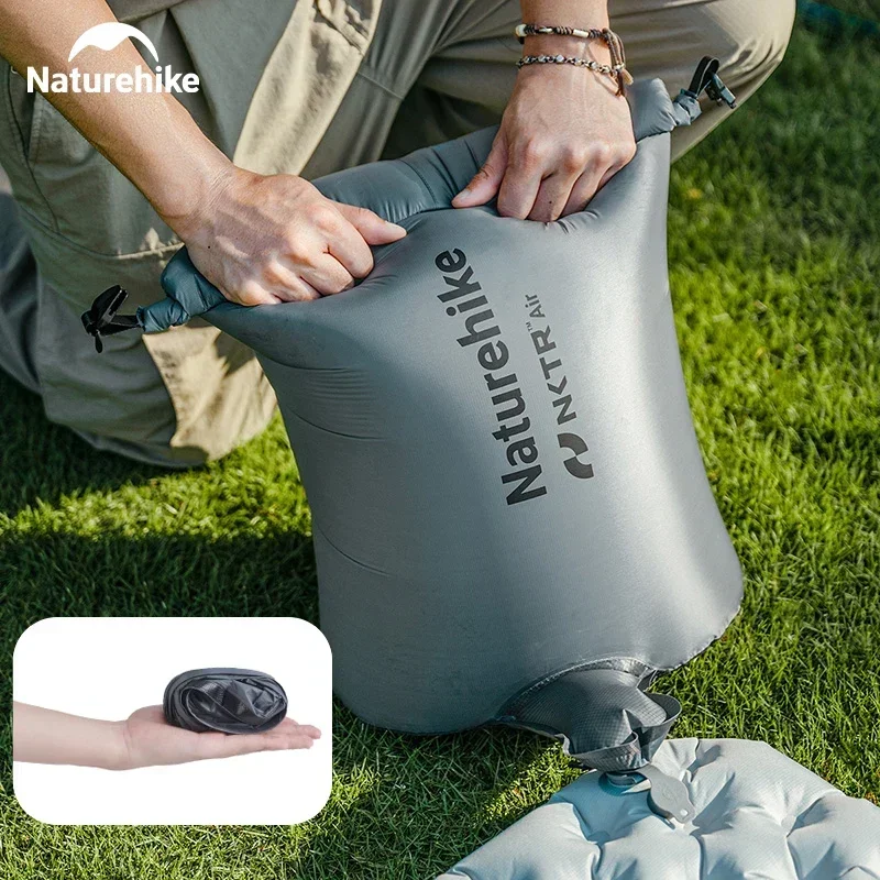 

Naturehike Camping Inflatable Bag Ultralight Portable Air Bag For Sleeping Pad Mattresses Outdoor Hike Mat Fast Inflation