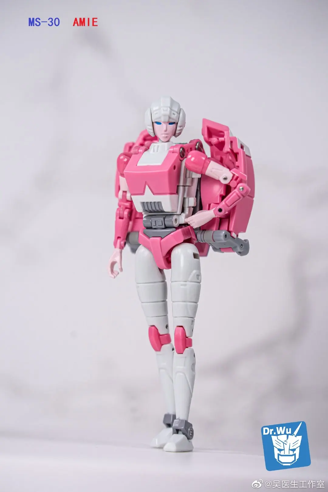 

【In Stock】DR.WU MS-30 Amie Arcee Mech Fans Toys Transformation Action Figure Robot 3rd Party Mini Model Plastic Legend