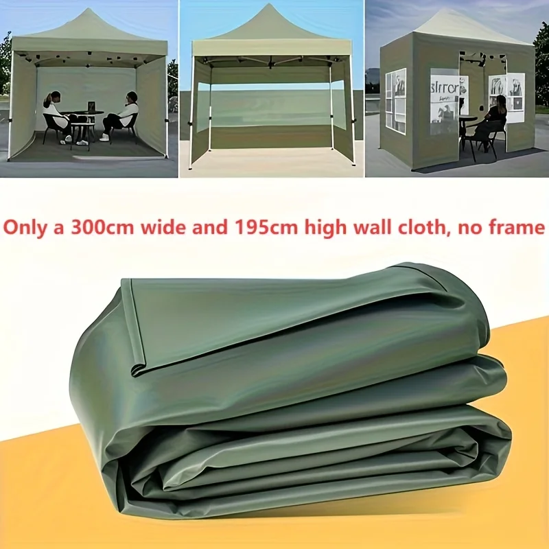 RV Camping Oxford Cloth Canopy Side Wall,Portable & Easy-to-Install Shelter,Picnics & Outdoor Activities,with Tent Not Included