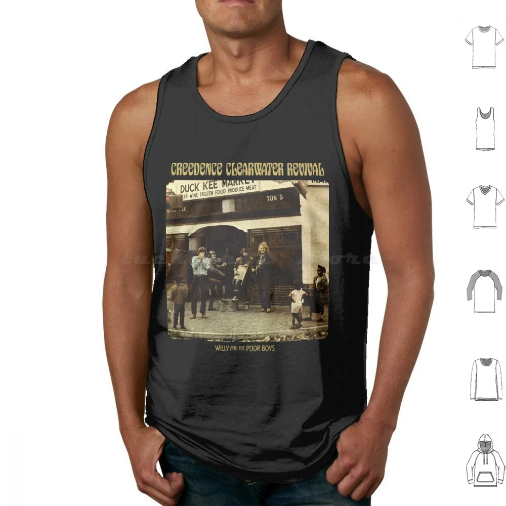Creedence Clearwater Tank Tops Vest Sleeveless Creedence Clearwater Revival Creedence Ccr Revival Clearwater Country