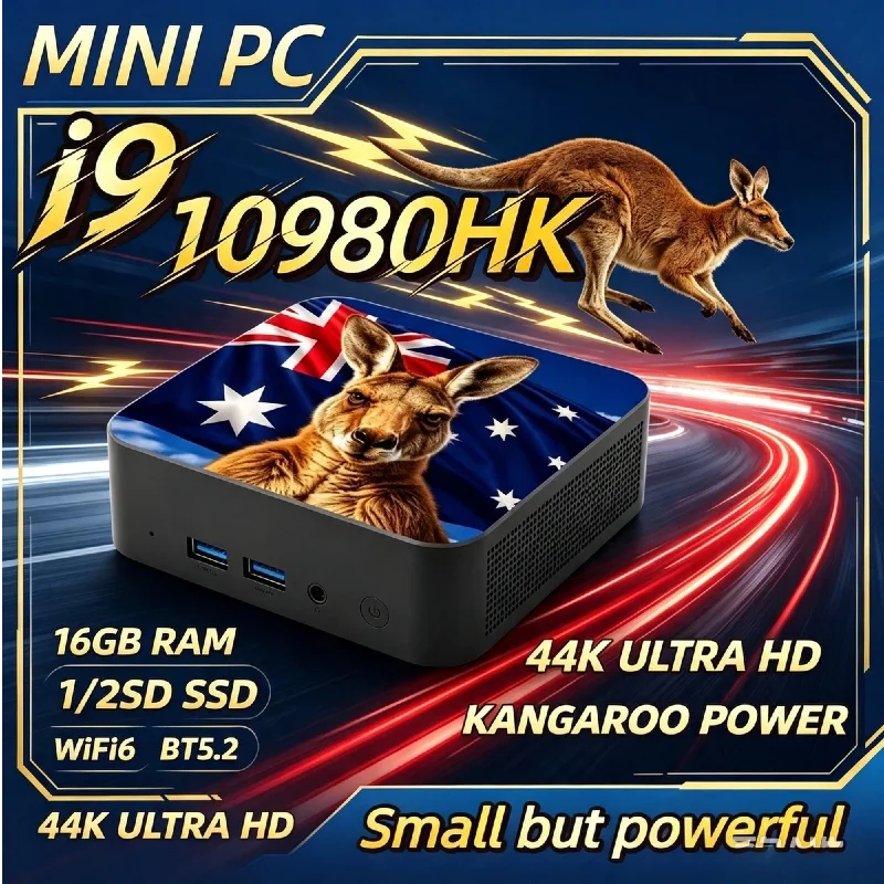 Home Office Australia - Core i9‑10980HK Portable Mini Desktop PC