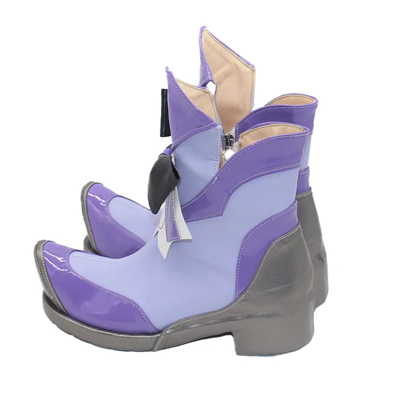 Dva Scarpe Cosplay Gioco Overwatch Gioco di ruolo Stivali in ecopelle per donna