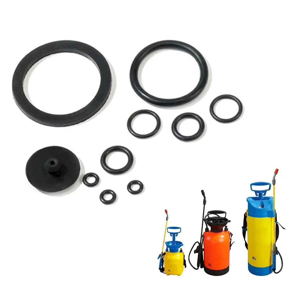 Sealing Ring Applicable To Garden Sprayer 10pcs Rubber For 3/5/8L Garden Sprayer Parts Home Yard Garden Household Rubber Gasket