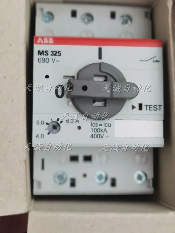 2025 مفتاح حماية المحرك الأصلي ABB MS325-1-1.6-2.5-4.0-6.3-9 12.5-16-20-25A #3