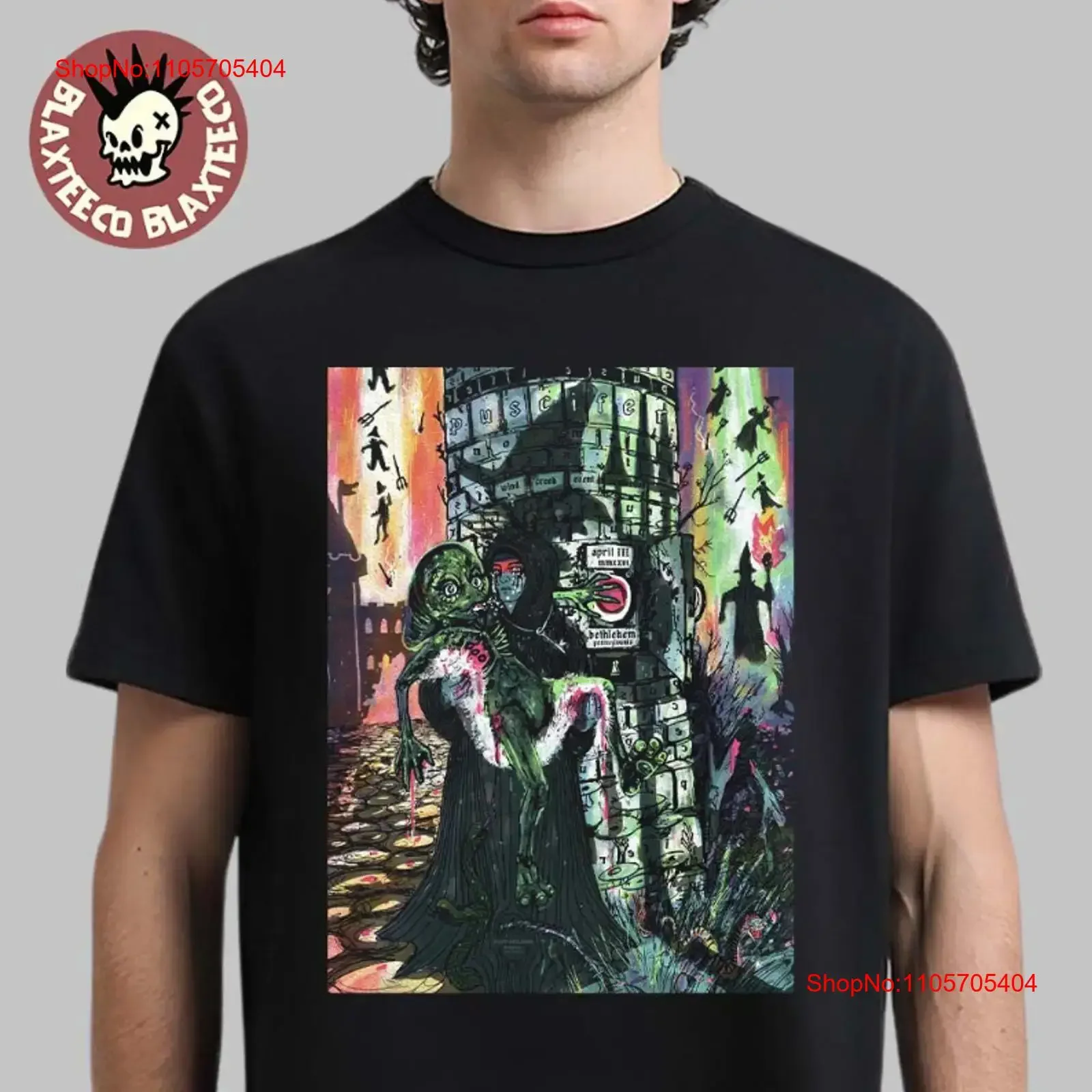 Puscifer Bethlehem PA 2026 Event At Wind Creek Center April 3 T Shirt long or short sleeves vintage Washed graphic Casual