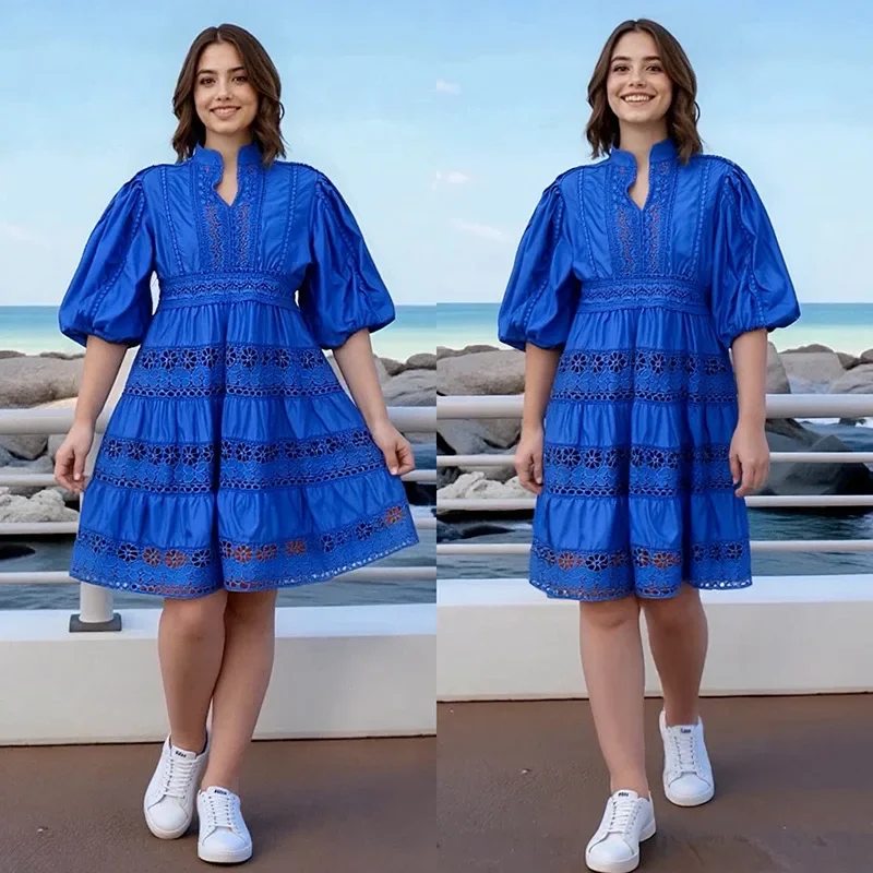 فساتين أفريقية أنيقة للنساء دانتيل فستان سهرة لحفلات الزفاف أنقرة Dashiki أفريقيا ملابس تركيا قفطان دانتيل عباية