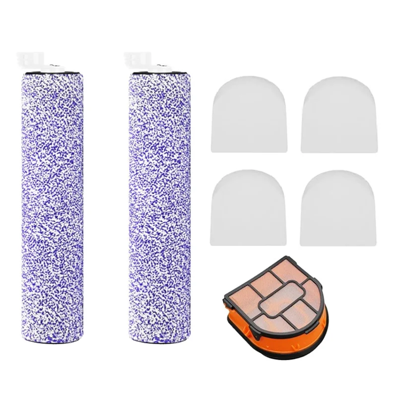 A74G-para Shark WD101 AW201 WD100 WD201 Hydrovac Hydrovac piezas de repuesto Kit de filtro y rodillo de cepillo