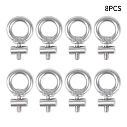 2/4/6/8 Uds. Topes de riel de toldo de acero inoxidable M4x12mmx6mm paradas autocaravana caravana para riel de toldo de 5mm a 8,5mm