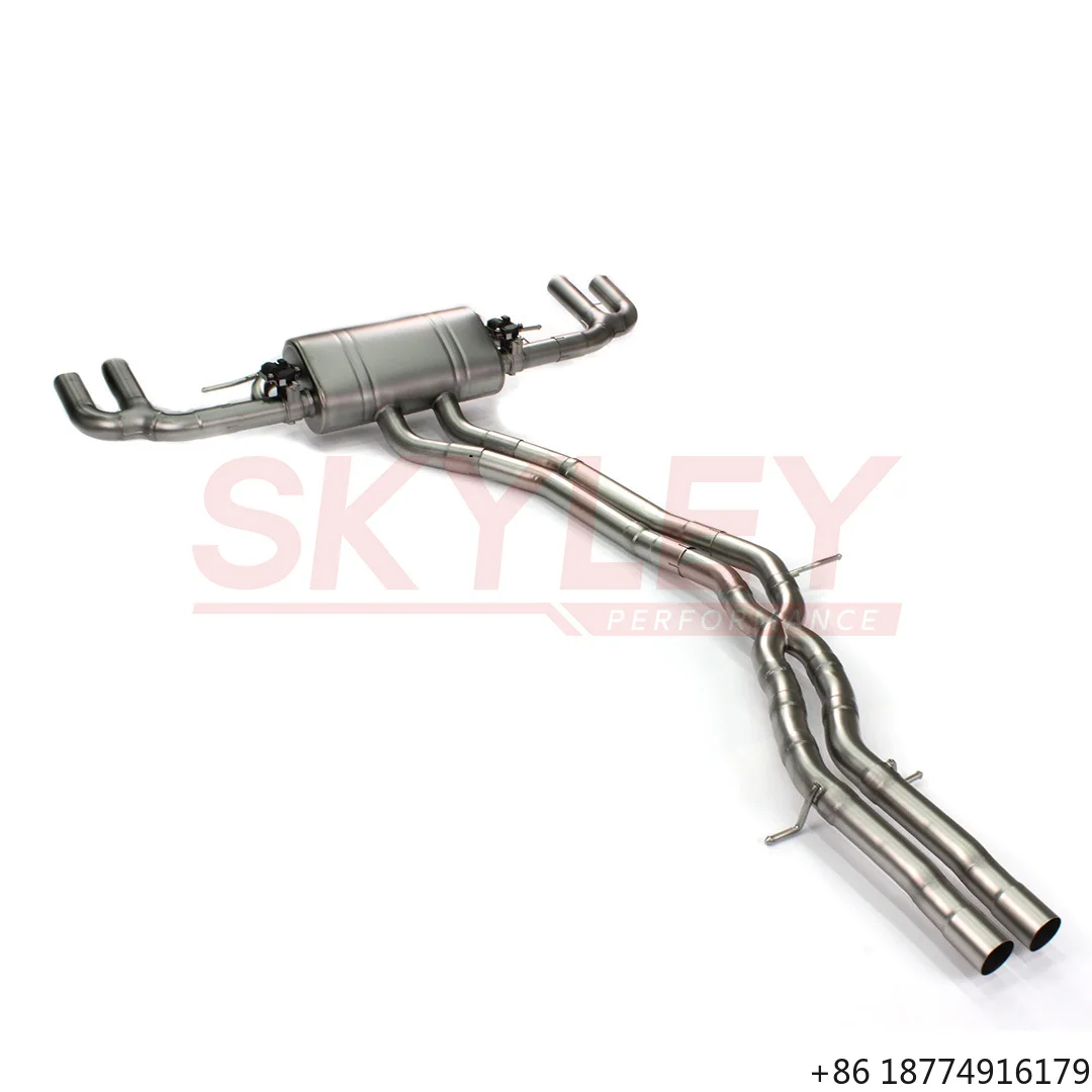 

Выхлопная система Valvetronic Catback из нержавеющей стали 304 с дистанционным управлением для Audi Q8 3.0T