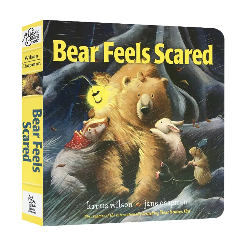 

Bear Feels Scared, Baby Children's books aged 1 2 3, English picture book 9781442427556