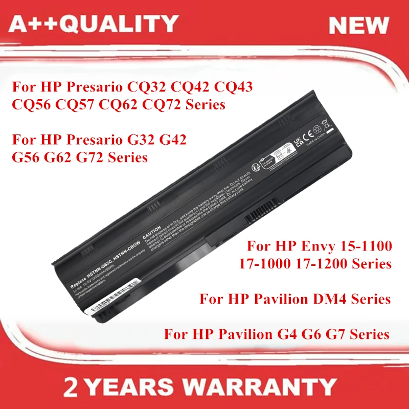 

Laptop Battery For HP G62t G72 G72-100 G72t For Pavilion dm4-1000 dm4-1100 dm4t CTO dv3-2200 dv3-4000 dv3-4000 dv3-4200