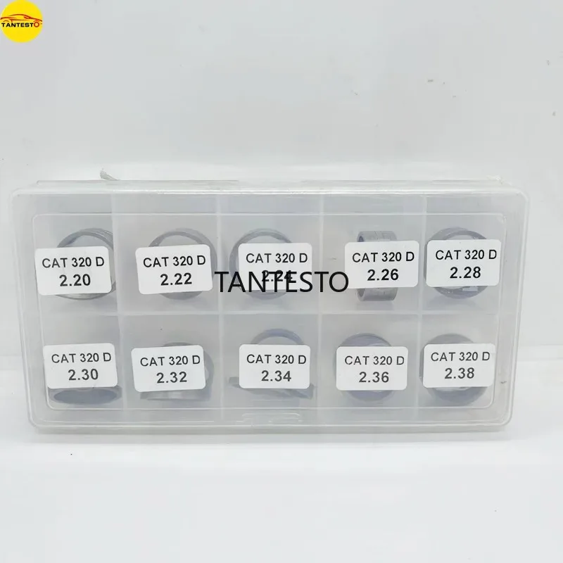 CRIN حاقن الملف اللولبي صمام فجوة الهواء غسالة جوانات إصلاح أطقم 2.20-2.38 ل CAT 320D