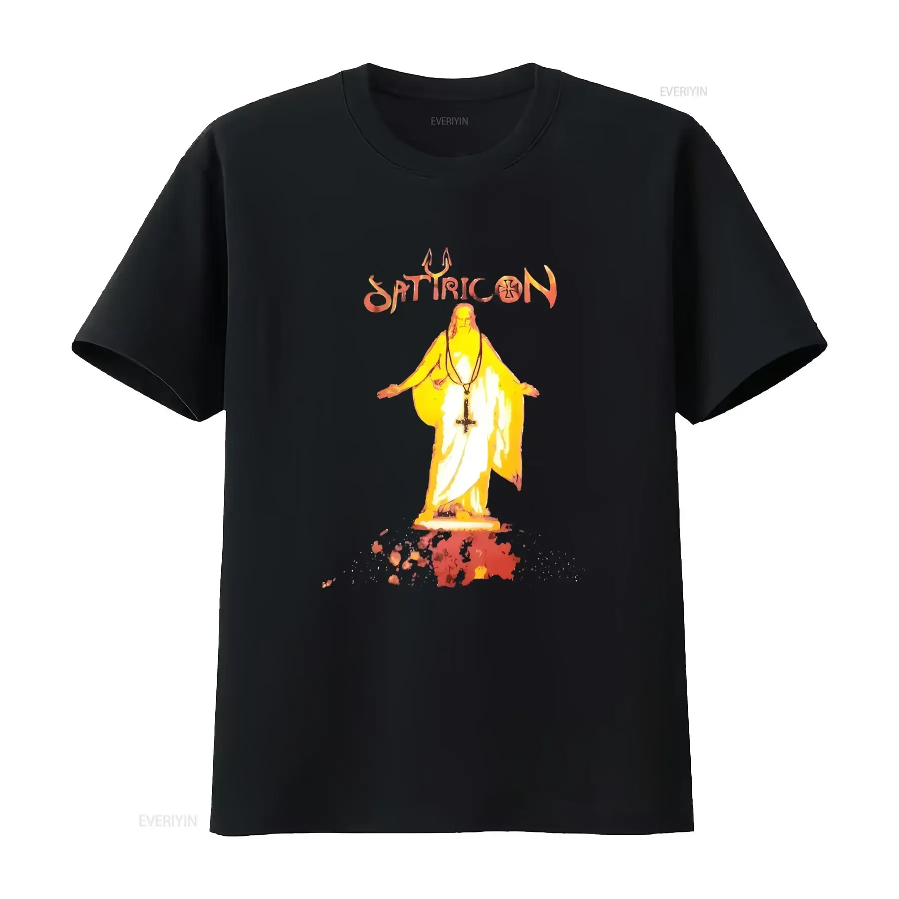 New Satyricon The Shadowthrone 1996 T Shirt For Fans S 5XL DN238 vintage Washed Unisex Breathable Versatile streetwear Stylish