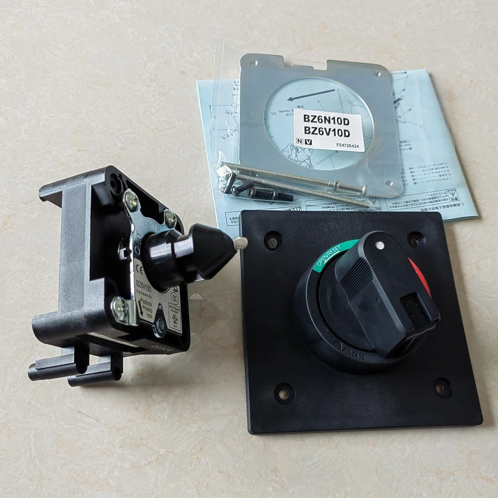 

1pcs Fuji circuit breaker switch cabinet external operation handle BZ6N10D BZ6V10D