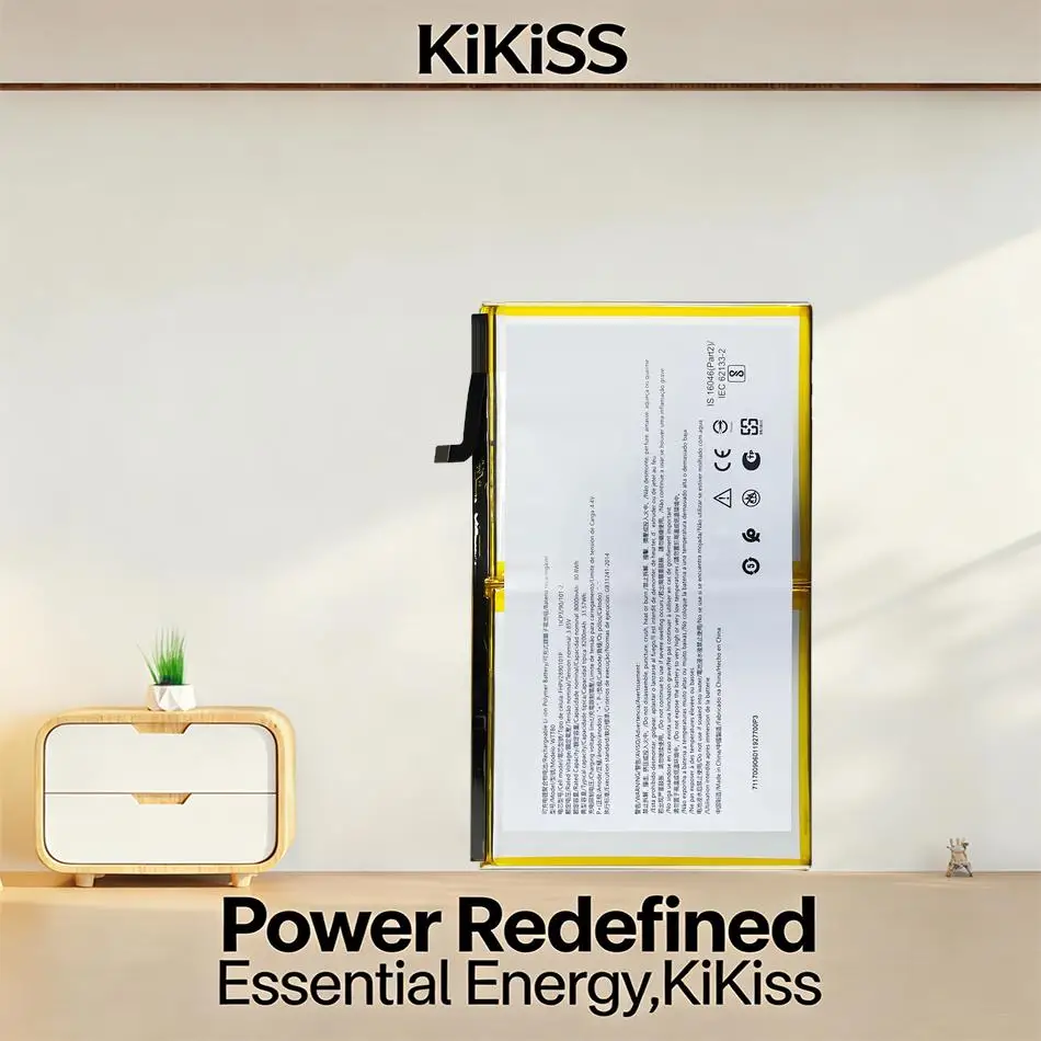 

Долговечная батарея WTT80 8000 мАч для планшетов Nokia T20 T21