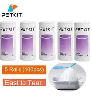PETKIT Poop Bag Replacement Trash Bag Waste Bag for Pura X Pura Max Automatic Self Cleaning Cat Litter Box Cleaning Supplies
