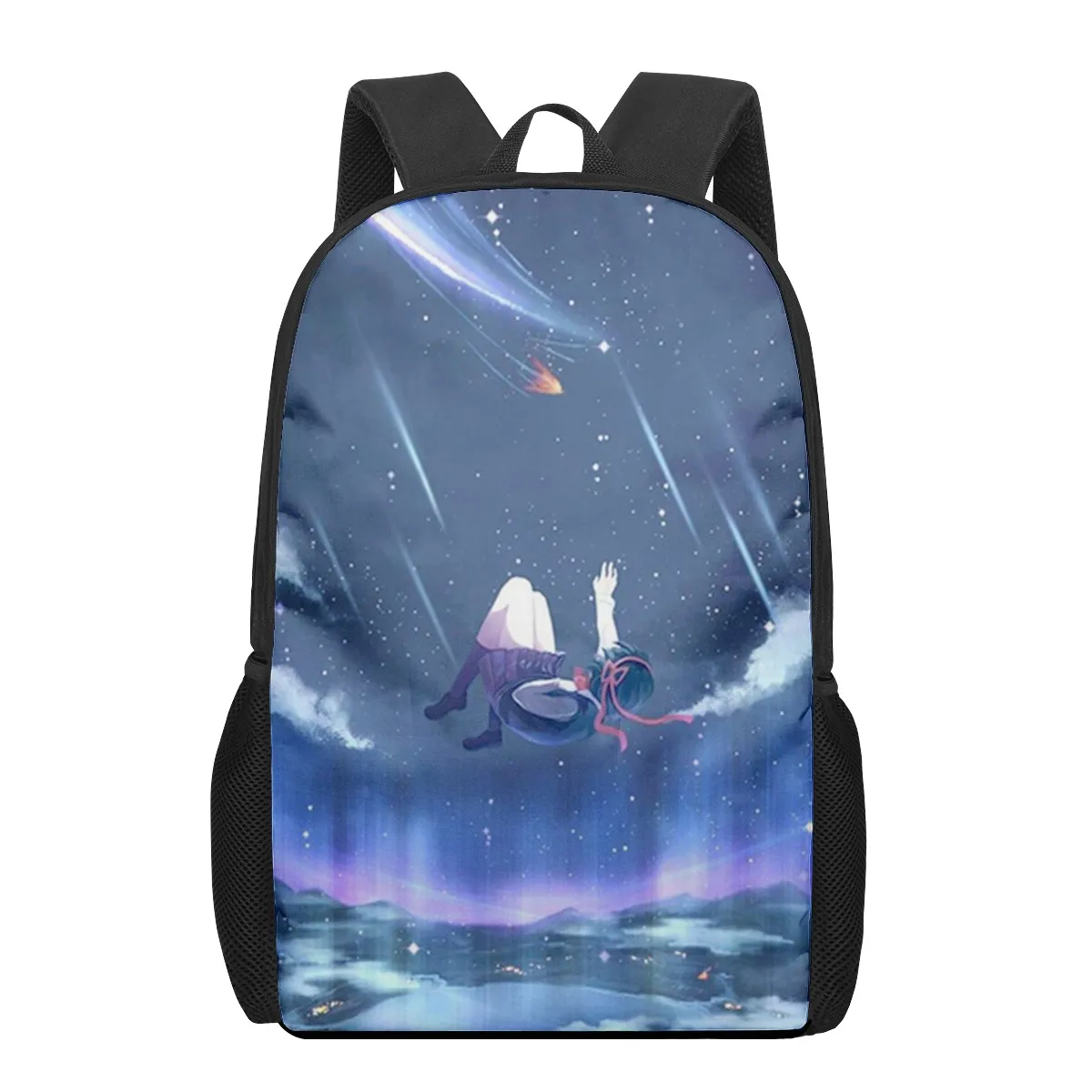 your name anime 16Inch 3D Print Children School Bags Orthopedic Backpack Kids School Boys Girls Mochila Infantil Children Book B