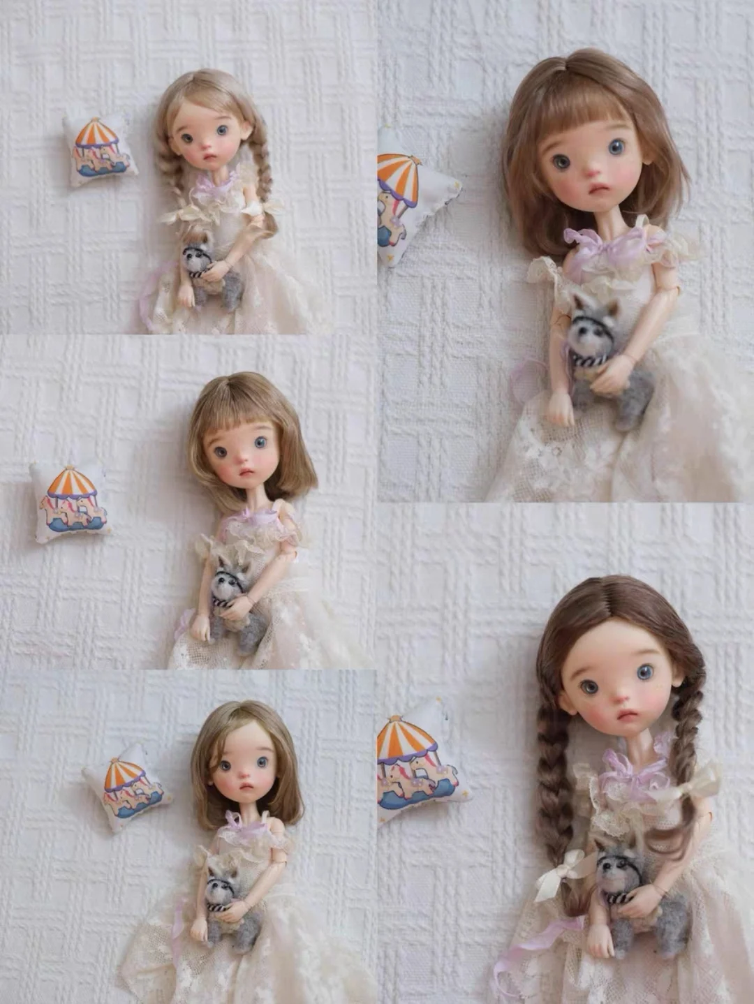 16cm ドールウィッグ Landoudou Landazz 用