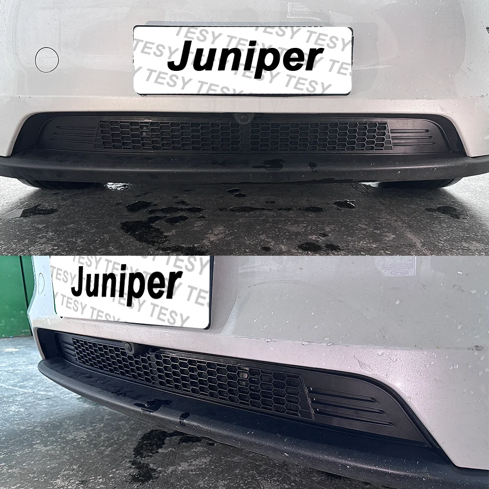 TESY Für Tesla Model YL Y L / Y Launch Juniper Innerer Lüftungsgitter Unterer Stoßfänger Anti-Insekten-Netz Lufteinlass Staubschutzabdeckung – Detail 23