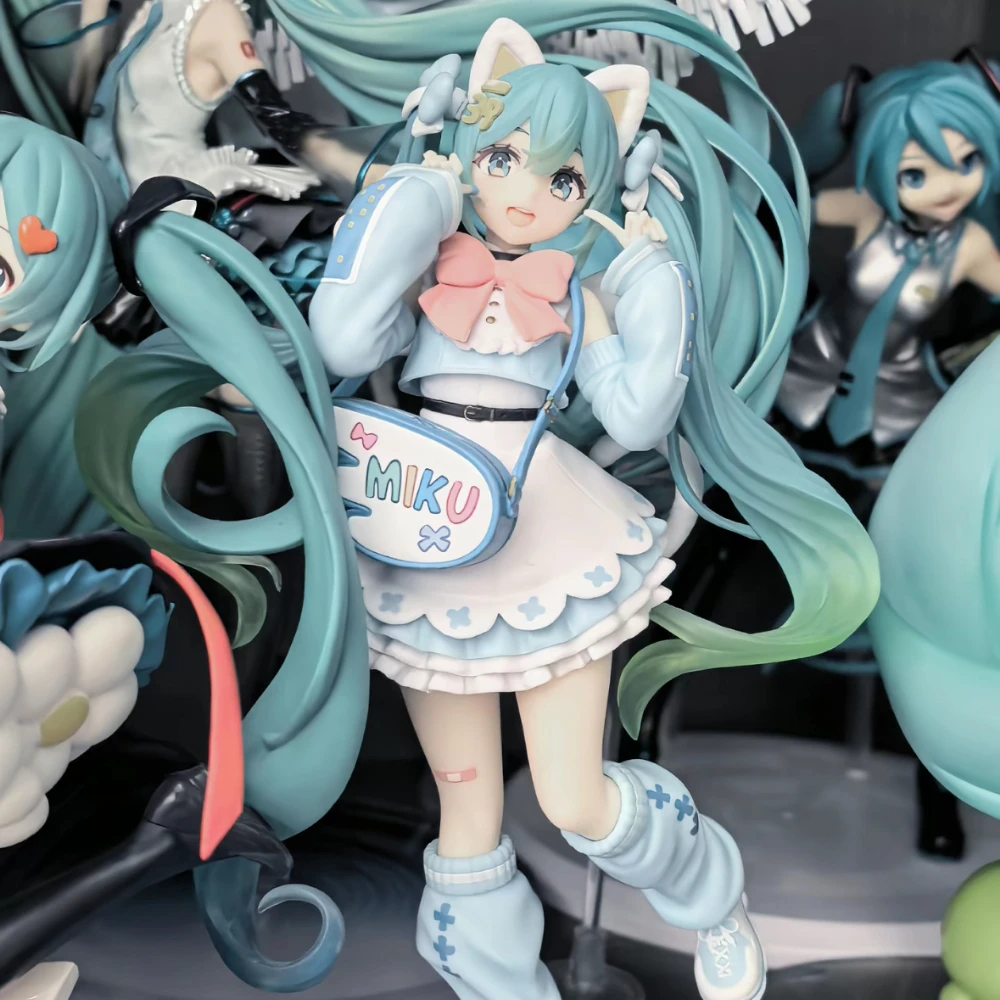 Original Fashion Hatsune Miku Anime Figur Actionfigur Modell Sammlerspielzeug Hatsune Miku BANPRESTO Sammlerstück Geschenk