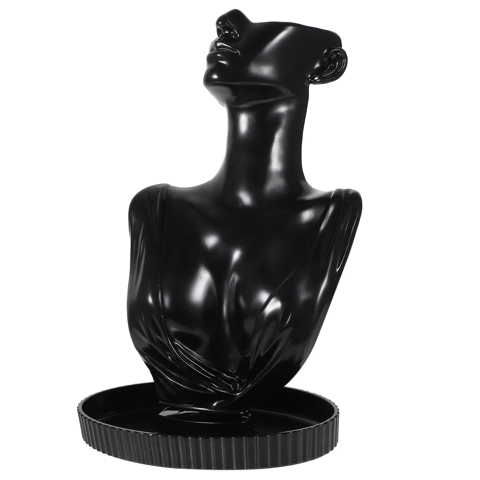 Jewelry Display St Earring Racks Models Bust Storage Plastic Jewelry Holder Necklace ganizer Desk Decor Stylish Look Premium